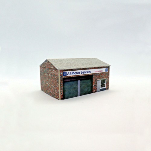 Card gauge car garage - card,