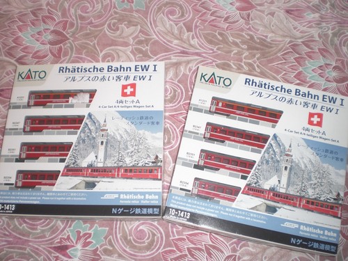 Kato gauge rhb car set - kato,
