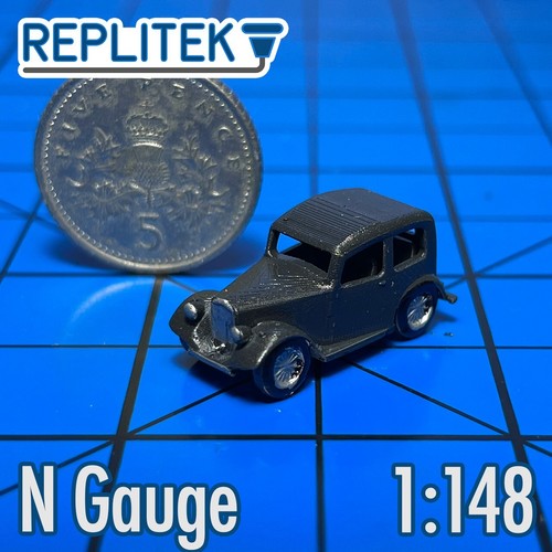 Gauge 1937 austin seven - n, ruby