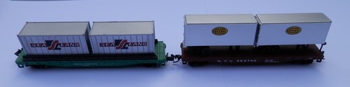 Gauge flat cars - n, x